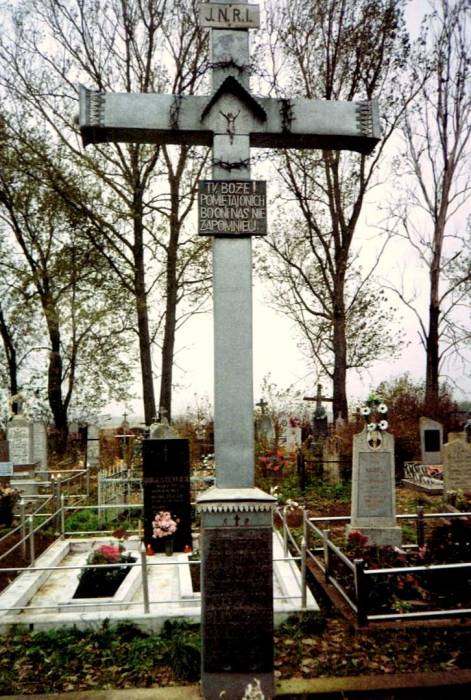  - cemetery Catholic. 