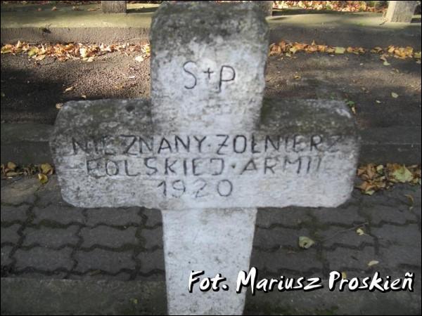 Саколка |   Магіла польскіх жаўнераў, якія загінулі ў 1920г.. 