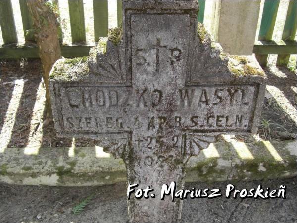 Varėna.  Tomb of Polish soldiers died in 1920