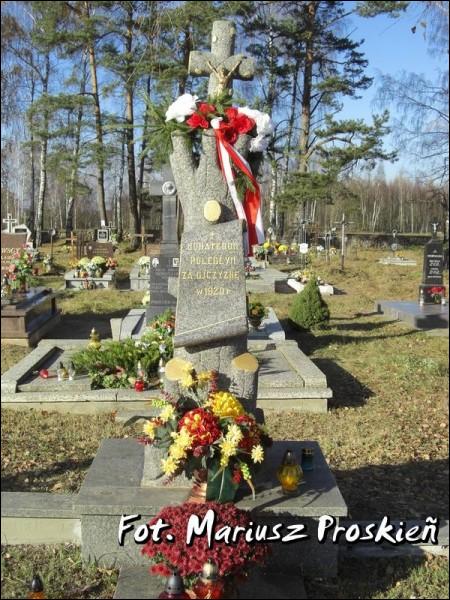 Klimówka.   Kwatera żołnierzy polskich poległych w 1920r.
