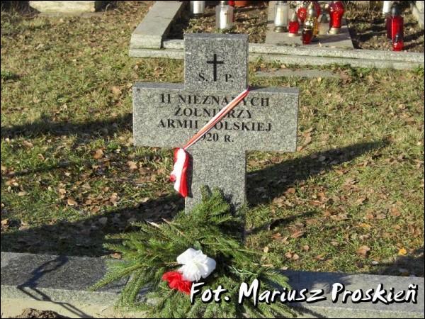 Klimówka.  Kwatera żołnierzy polskich poległych w 1920r.