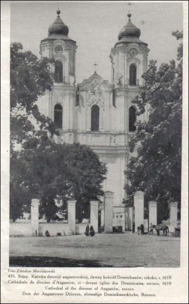 Sejny. Kościół Nawiedzenia Najświętszej Maryi Panny i klasztor dominikanów