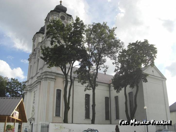 Sejny. Catholic church of the Visitation of the Blessed Virgin Mary and Dominican monastery