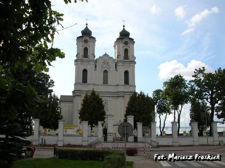 Sejny. Catholic church of the Visitation of the Blessed Virgin Mary and Dominican monastery
