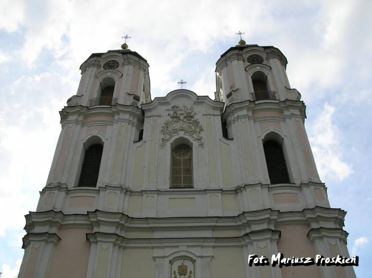 Sejny. Catholic church of the Visitation of the Blessed Virgin Mary and Dominican monastery