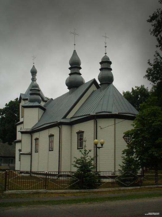  - Царква Праабражэння Гасподняга. Выгляд з боку апсіды