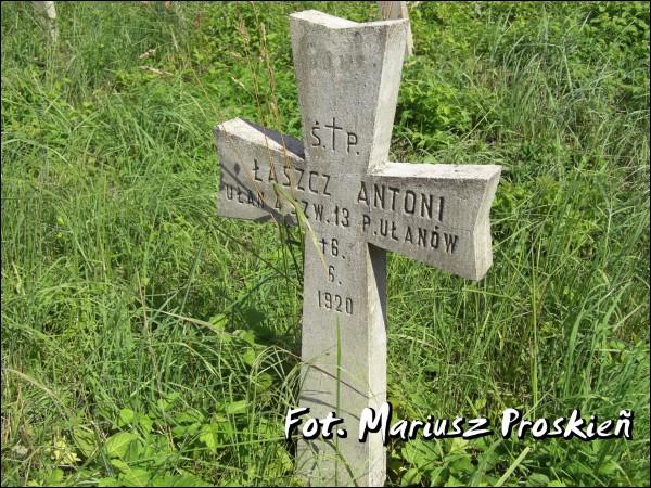  - Могілкі польскіх жаўнераў палеглых у 1920г. . 