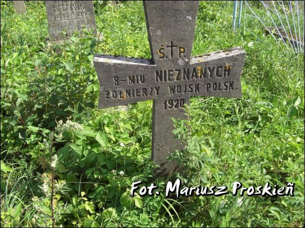  - Могілкі польскіх жаўнераў палеглых у 1920г. . 