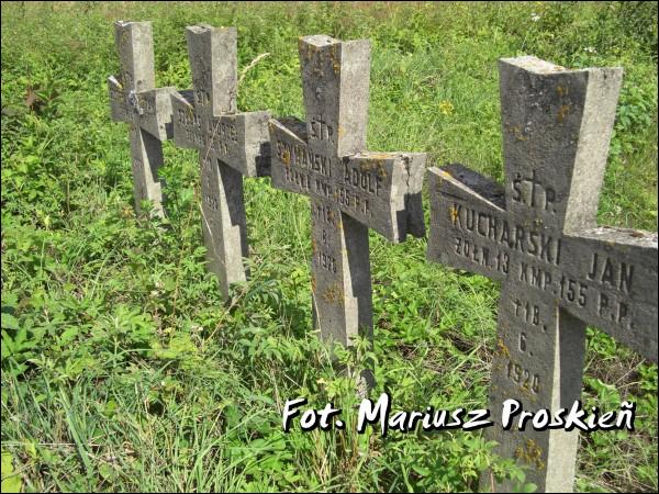  - Могілкі польскіх жаўнераў палеглых у 1920г. . 