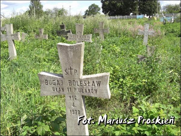  - Могілкі польскіх жаўнераў палеглых у 1920г. . 