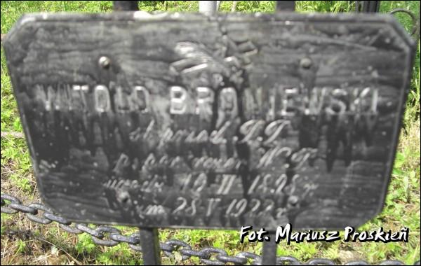  - Могілкі загінуўшых і памерлых супрацоўнікаў паліцыі (1920-39). 