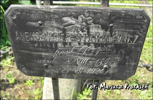  - Могілкі загінуўшых і памерлых супрацоўнікаў паліцыі (1920-39). 