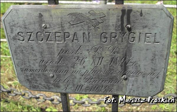  - Могілкі загінуўшых і памерлых супрацоўнікаў паліцыі (1920-39). 