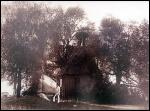 Hacišča Vialikaje.  Graveyard chapel 