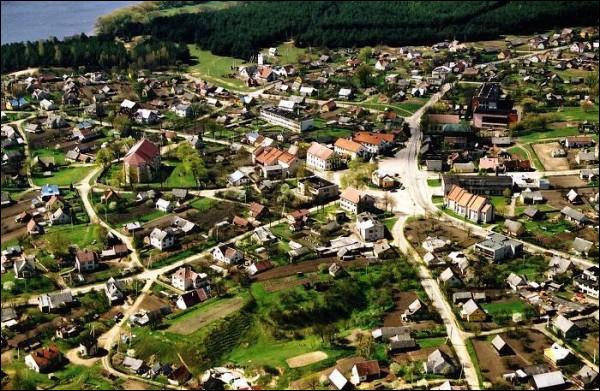 Merkinė. Town streets 