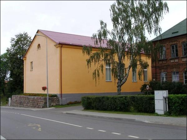 Merkinė. Town streets 
