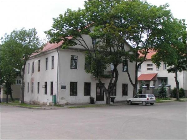Merkinė. Town streets 