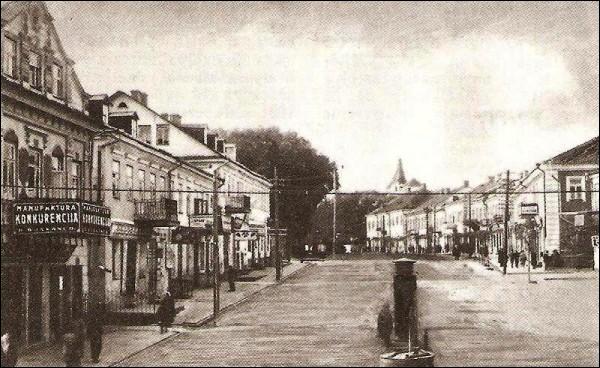 Ukmergė. Town at the old photos 