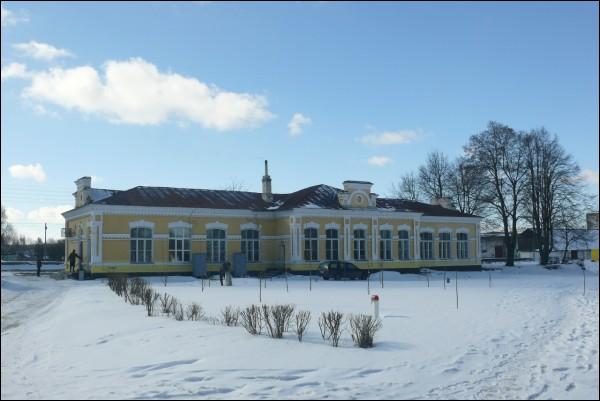 Oszmiana. Stacja kolejowa 