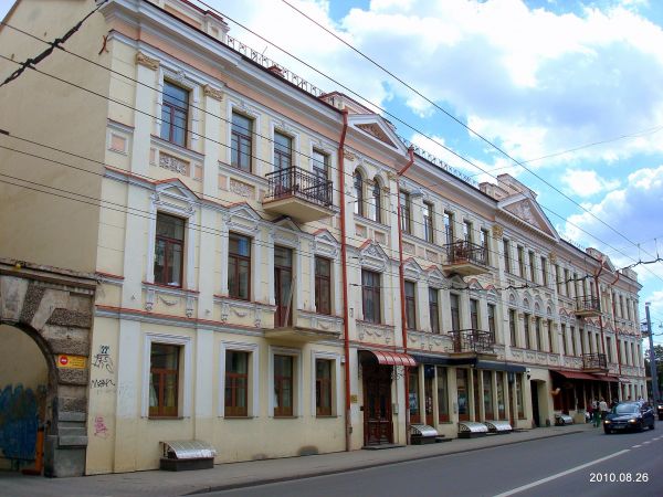 Вильнюс |  Район Старый Город. Дом по ул.Замковой