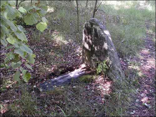  - Cmentarz prawosławny. Kamień nagrobny