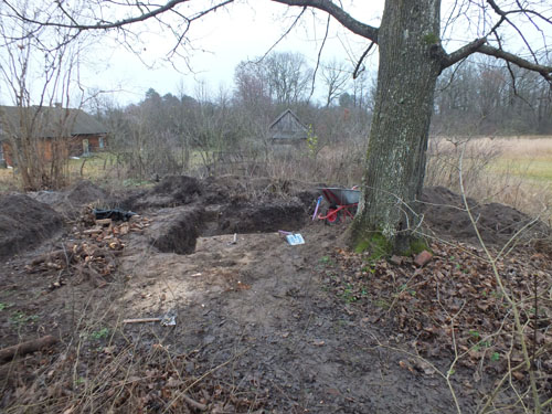 Ostrówie. Park dworski Traugutta