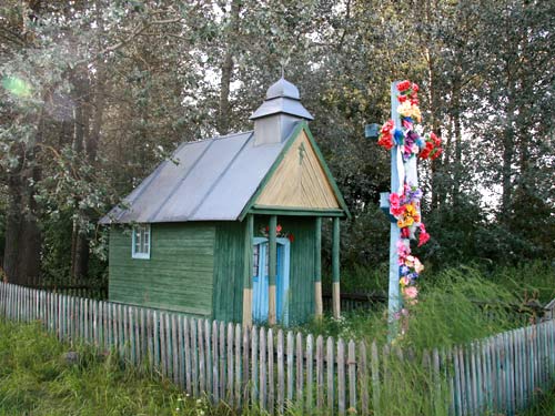 Humieniki. Small chapel 