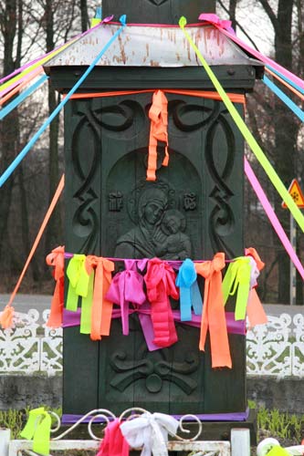 Fiadory. Graveyard chapel 