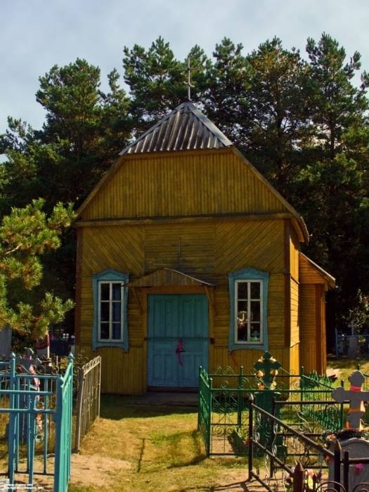 - Graveyard chapel . 