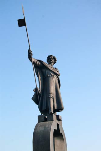 Davyd-Haradok.  Monument to Prince David