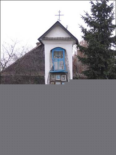 Albrechtów (Pińsk).  Kapliczka przydrożna 