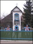 Albrechtova (Pinsk).  Road chapel 