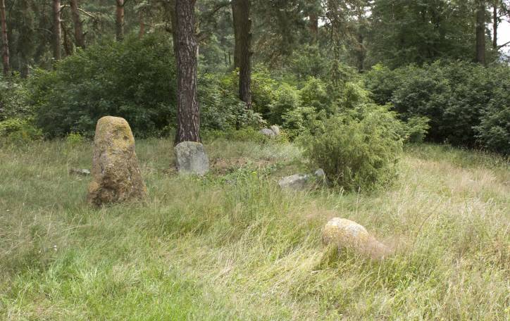 Roscievičy.  The Rock graves