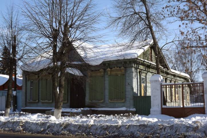 Homiel. Historical buildings Valatouskaja str.