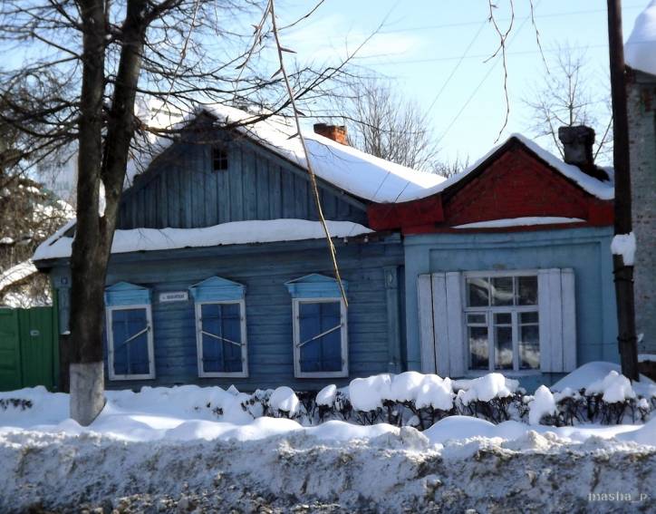 Homiel. Historical buildings Valatouskaja str.
