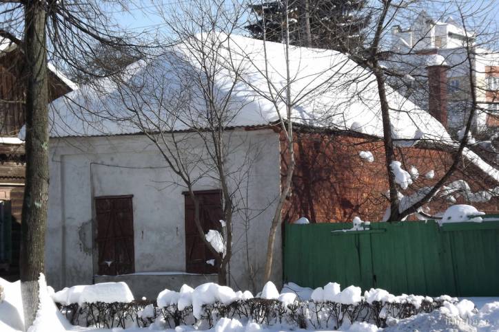 Homiel. Historical buildings Valatouskaja str.