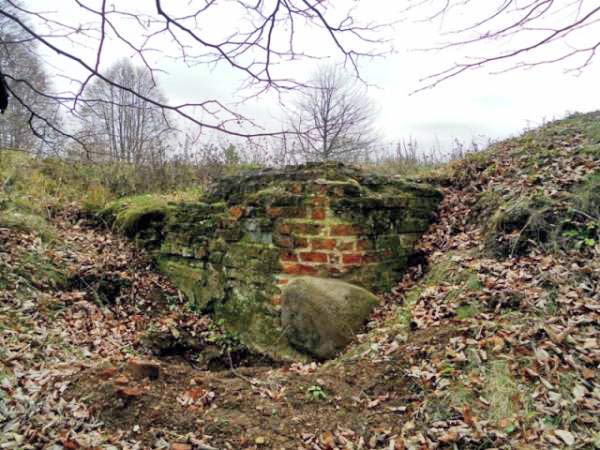 Hałoŭčyn.  Site of ancient castle 