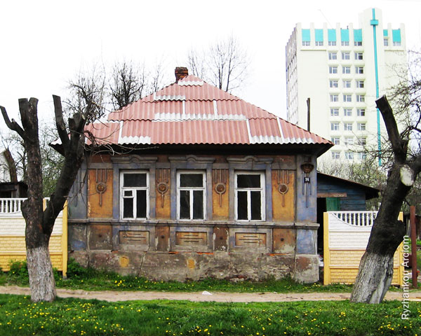 Homiel. Historical buildings Frunze str.