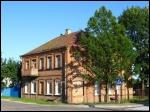 Łahišyn.  Town streets 