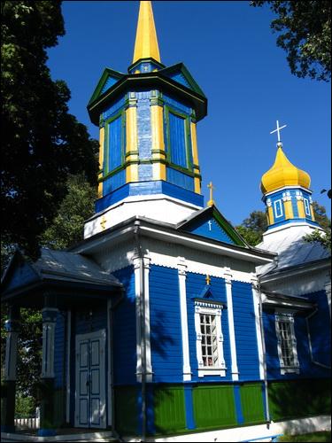 Parachońsk. Cerkiew Narodzenia NMP