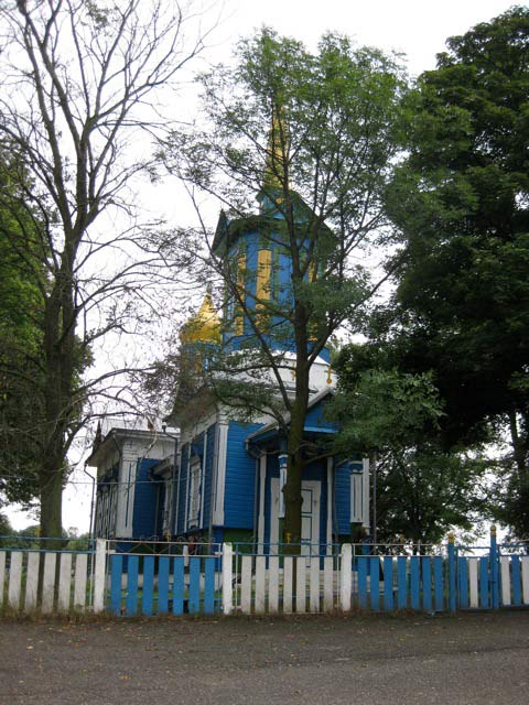 Parachońsk. Cerkiew Narodzenia NMP