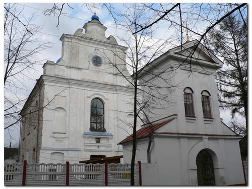 Пінск. Царква Святой Барбары
