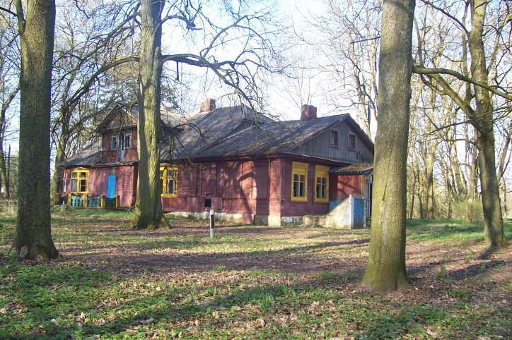 Biełavusaŭščyna. Manor house of Švykoŭski