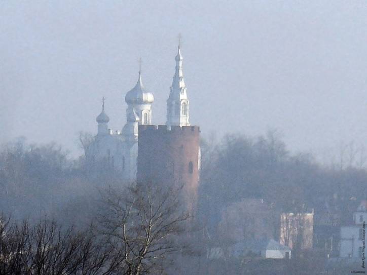Kamieniec-Litewski.  Wieża obronna