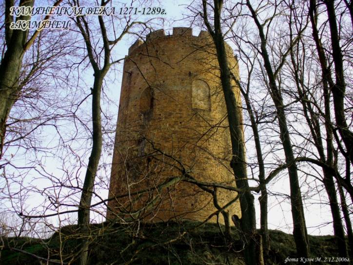 Kamieniec-Litewski.  Wieża obronna