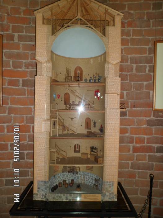 Kamieniec-Litewski.  Wieża obronna