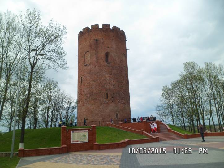 Kamieniec-Litewski.  Wieża obronna