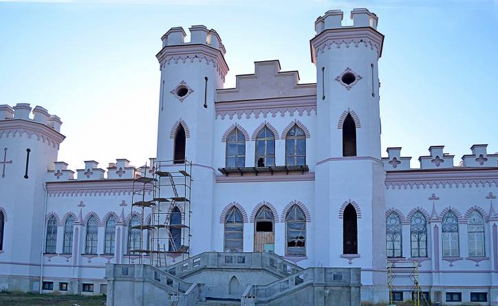 Марачоўшчына (Косава). Палац Пуслоўскіх