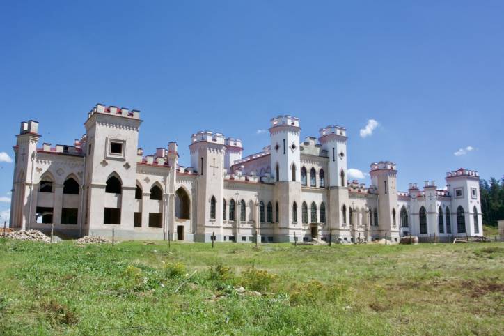 Марачоўшчына (Косава). Палац Пуслоўскіх