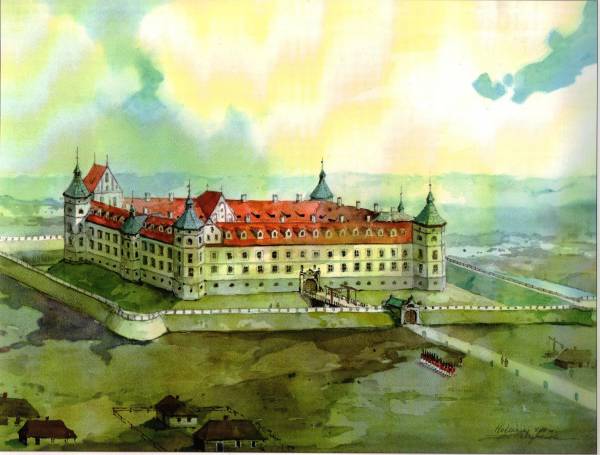  -  Замок Сапегов, руины. 